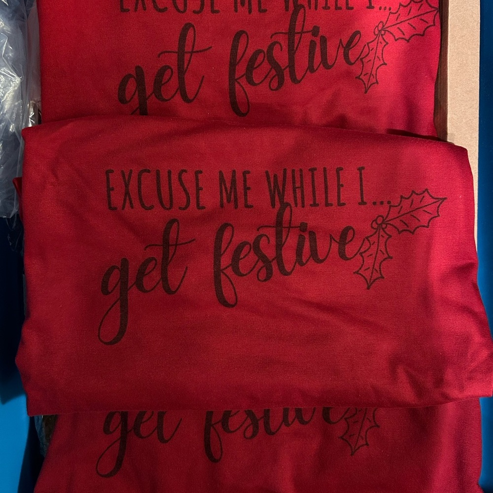 Red Crew - Excuse me while I get Festive